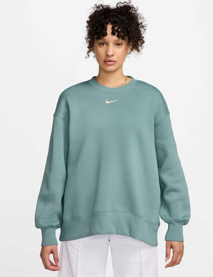 Nike Sportswear Phoenix Fleece Oversized Sweatshirt - Cannon/Sailimage1- The Sports Edit