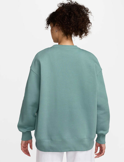 Nike Sportswear Phoenix Fleece Oversized Sweatshirt - Cannon/Sailimage2- The Sports Edit