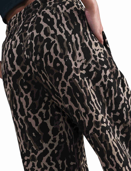 Nike Sportswear Phoenix Fleece Oversized Printed Sweatpants - Black/Ironstone/Blackimages2- The Sports Edit