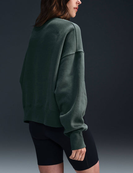 Nike Sportswear Phoenix Fleece Sweatshirt - Vintage Green/Sailimage4- The Sports Edit