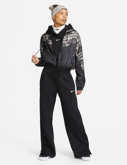 Nike Sportswear Phoenix Fleece Tracksuit Bottoms - Black/Whiteimage6- The Sports Edit