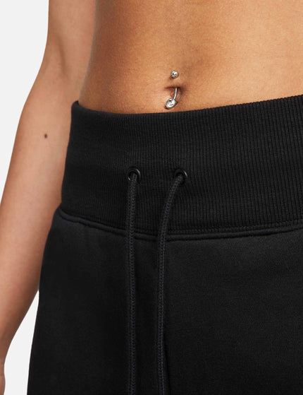 Nike Sportswear Phoenix Fleece Tracksuit Bottoms - Black/Whiteimage3- The Sports Edit