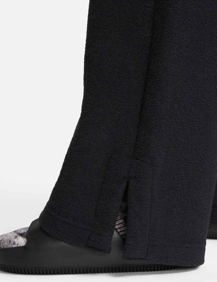 Nike Sportswear Phoenix Plush Wide-Leg Fleece Trousers - Black/Sailimage3- The Sports Edit