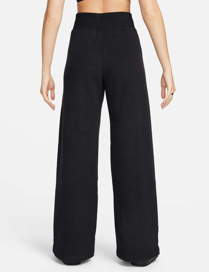 Nike Sportswear Phoenix Plush Wide-Leg Fleece Trousers - Black/Sailimage2- The Sports Edit