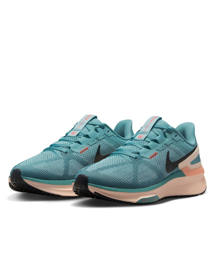 Nike Structure 25 Shoes - Denim Turquoise/Crimson Tint/Light Wild Mango/Blackimage2- The Sports Edit