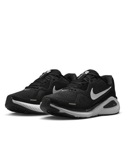 Nike Structure 26 Shoes - Black/White/Cool Grey/Metallic Silverimages2- The Sports Edit