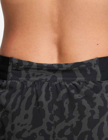 Nike Swift Dri-FIT 2-in-1 Printed Running Shorts - Black/Reflective Silverimage4- The Sports Edit