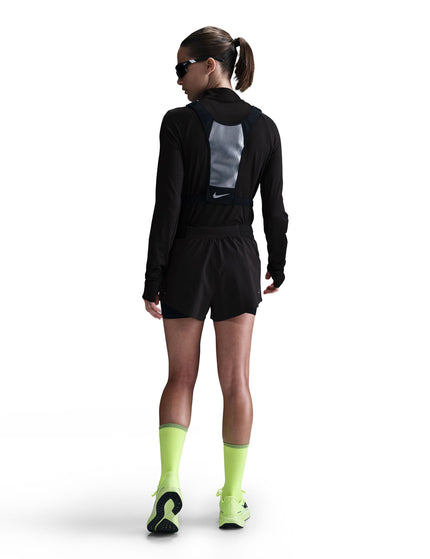 Nike Swift Dri-FIT Mid-Rise 2-in-1 Running Shorts - Black/Reflective Silverimage6- The Sports Edit