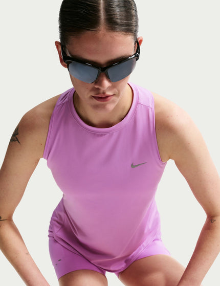 Nike Swift Dri-FIT Running Tank Top - Light Magenta/Reflective Silverimages3- The Sports Edit