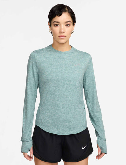 Nike Swift Dri-FIT UV Long-Sleeve Running Top - Cannon/Heather/Reflective Silverimages1- The Sports Edit