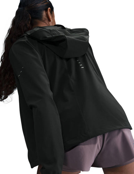 Nike Swift Repel Packable Running Jacket - Black/Reflective Silverimages2- The Sports Edit