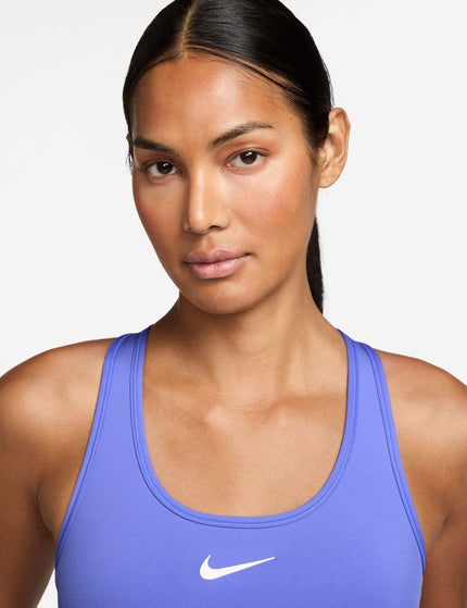 Nike Swoosh Medium Support Bra - Sapphire/Whiteimages3- The Sports Edit