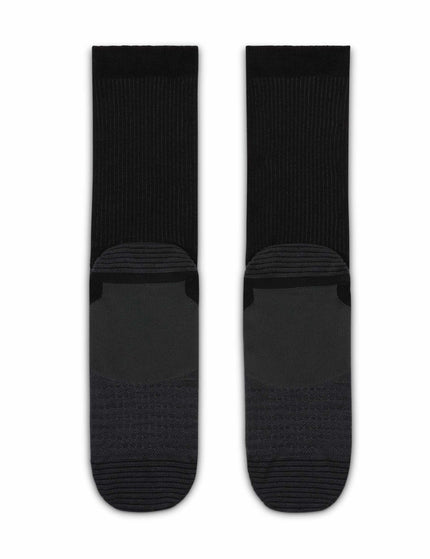 Nike Trail-Running Crew Socks - Black/Anthracite/Reflect Silverimage3- The Sports Edit