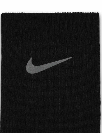 Nike Trail-Running Crew Socks - Black/Anthracite/Reflect Silverimage4- The Sports Edit