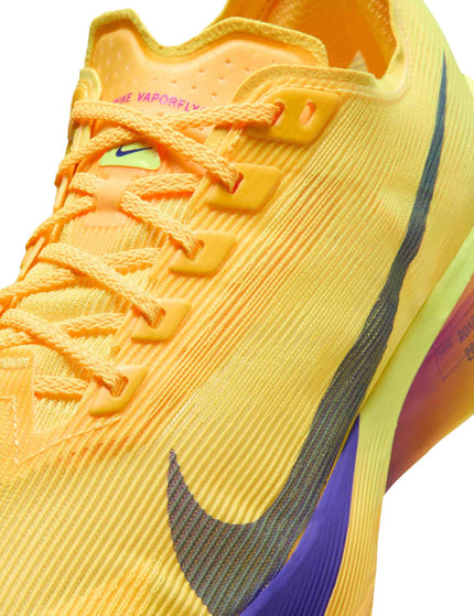 Nike Vaporfly 4 Racing Shoes - Citron Pulse/Indigo Burst/Laser Orangeimages7- The Sports Edit