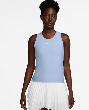 Victory Dri-FIT Tennis Tank Top - Hydrogen Blue/Hydrogen Blue/White