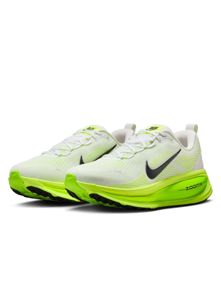Nike Vomero 18 Running Shoes - White/Electric Green/Volt/Blackimage2- The Sports Edit