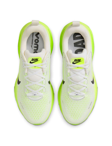 Nike Vomero 18 Running Shoes - White/Electric Green/Volt/Blackimage4- The Sports Edit