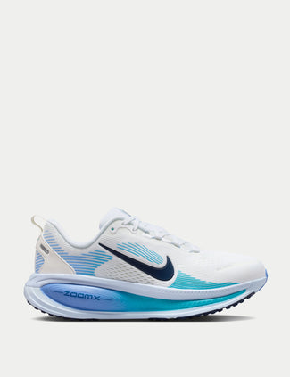 Vomero 18 Running Shoes - White/Hot Lava/Violet Mist/Sapphire