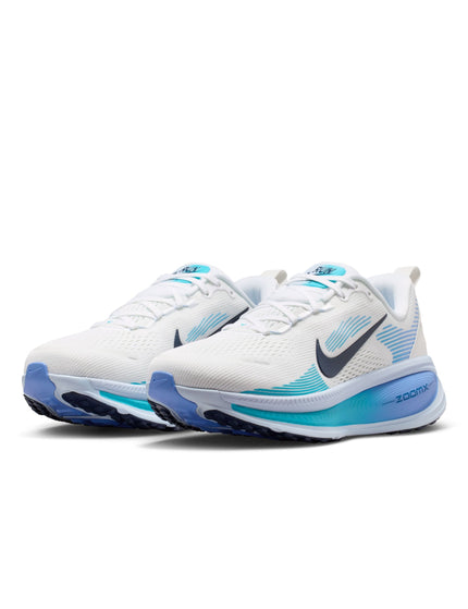 Nike Vomero 18 Running Shoes - White/Midnight Navy/Blue Furyimages2- The Sports Edit