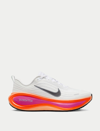 Vomero Plus Running Shoes - White/Fire Pink/Hyper Crimson/Black