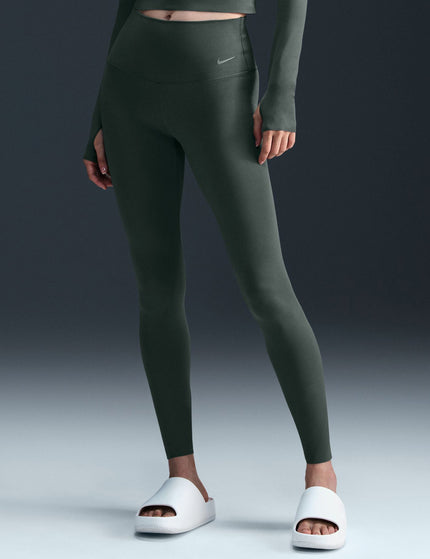 Nike Zenvy High Waisted Leggings - Vintage Green/Blackimage1- The Sports Edit