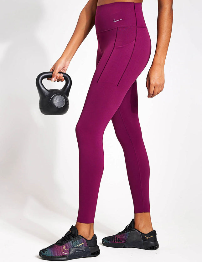 NEW Nike Women's Yoga Core Cutout 7/8 Leggings size L Black Training Run  Gym