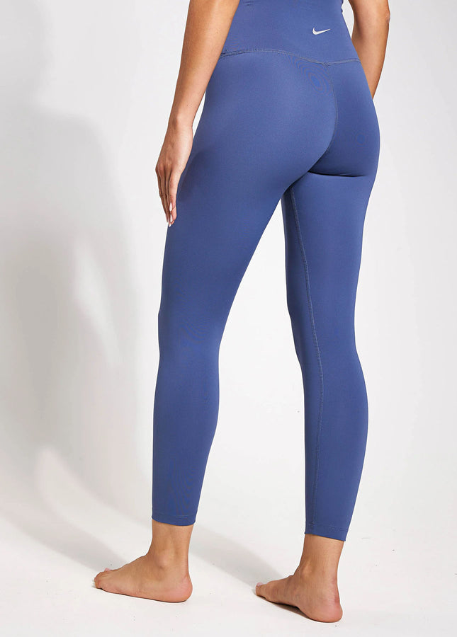 NIKE YOGA LUXE EYELET LEGGINGS 7/8 Womans Many Sizes DA1061 424 $100 Blue