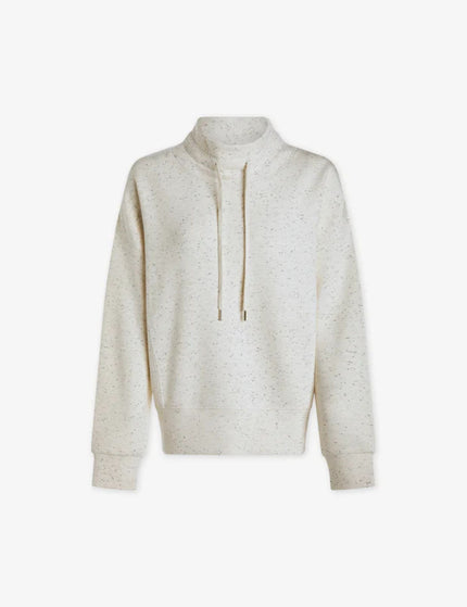 Varley Oakdale Sweat - Ivory Marl Fleckimage6- The Sports Edit