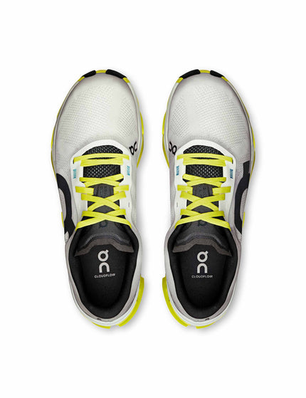 ON Running Cloudflow 5 - White/Limeimages5- The Sports Edit