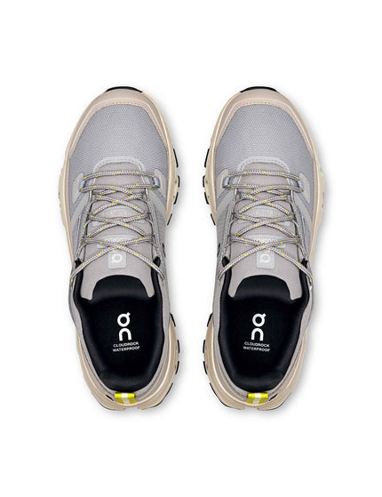 ON Running Cloudrock Low WP - Alloy/Iceimage4- The Sports Edit