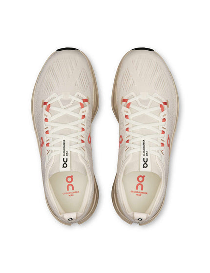 ON Running Cloudsurfer Max - Ivory/Salmonimage5- The Sports Edit