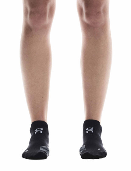 ON Running Performance Run Sock Low - Black/Eclipseimage2- The Sports Edit