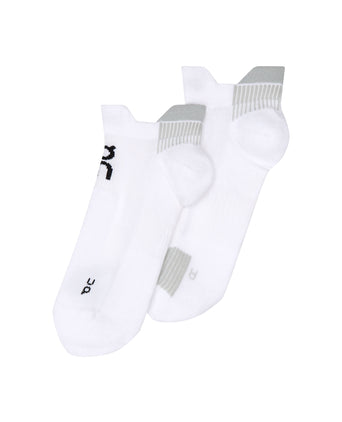 Performance Run Sock Low - White/Glacier