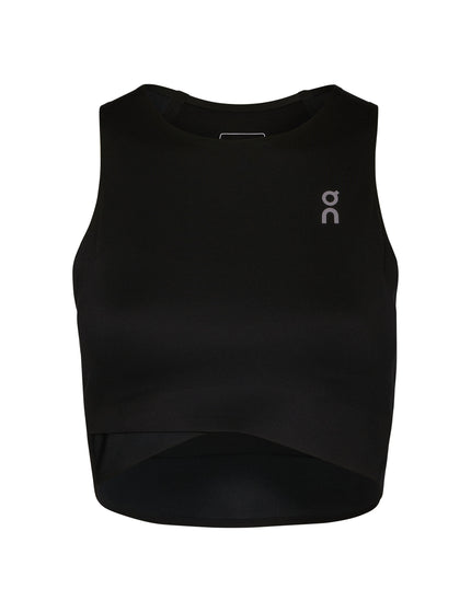 ON Running Court Crop Top - Blackimages6- The Sports Edit
