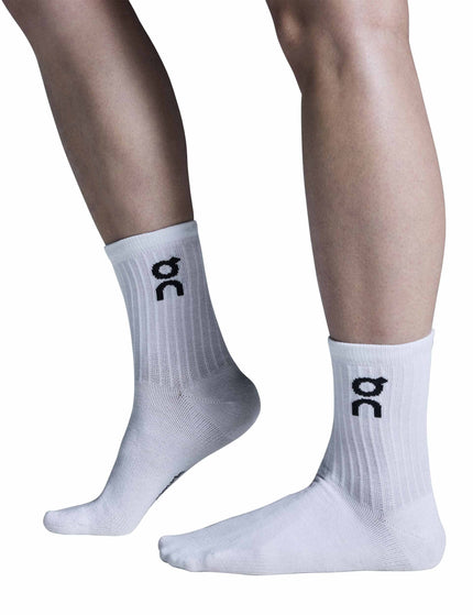 ON Running Logo Sock High 3P - Whiteimages2- The Sports Edit