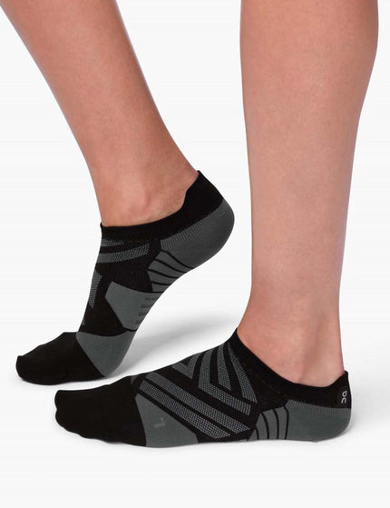 ON Running Low Sock - Black/Shadowimage3- The Sports Edit