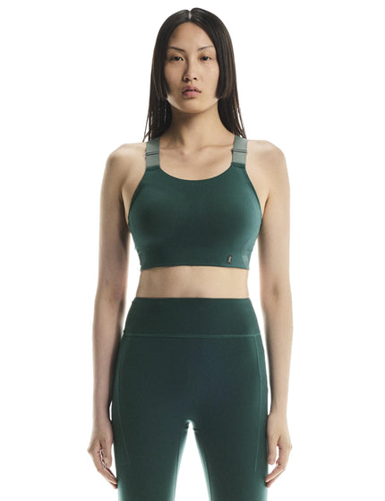 ON Running Performance Flex Bra - Spirulina/Oliveimages1- The Sports Edit