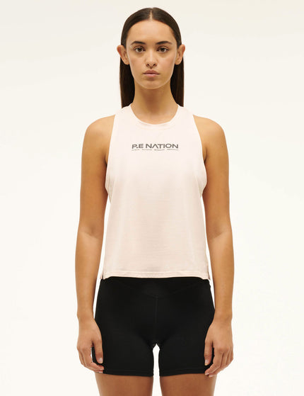 PE Nation Aero Tank - Blushimage1- The Sports Edit