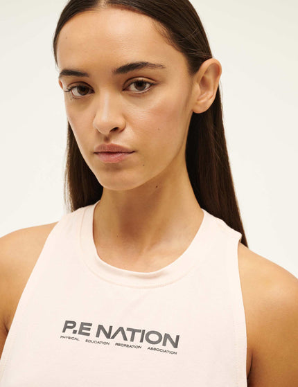 PE Nation Aero Tank - Blushimage3- The Sports Edit