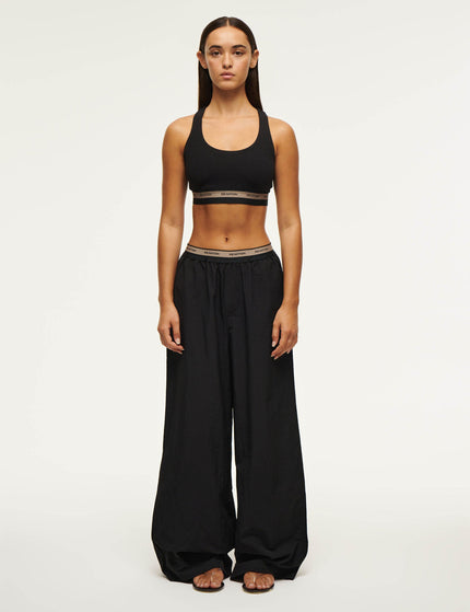 PE Nation Avant Sports Bra - Blackimage3- The Sports Edit