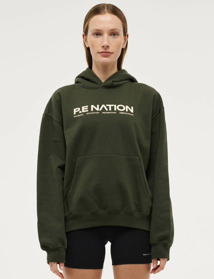 PE Nation Comeback Hoodie - Forest Nightimage1- The Sports Edit