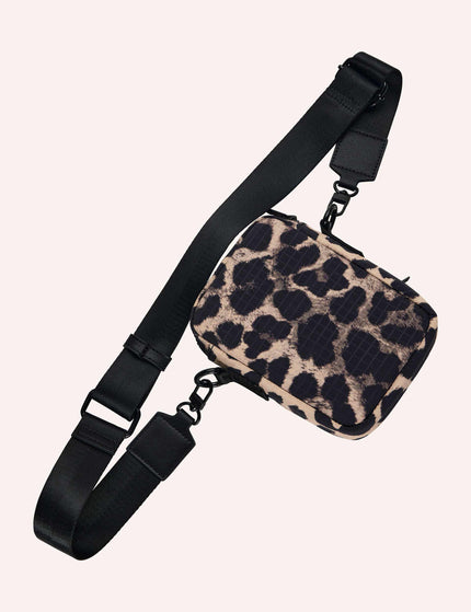 PE Nation Fundamental Crossbody Bag - Leopardimages2- The Sports Edit