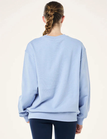 PE Nation Heads Up Boucle Sweat - Dusty Blueimage3- The Sports Edit