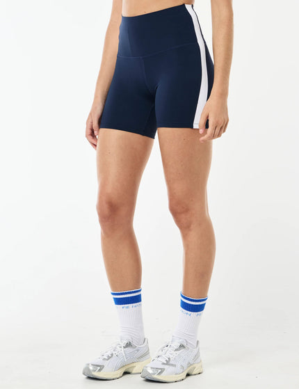 PE Nation Highgate 5" Bike Short - Dark Navy/Optic Whiteimage5- The Sports Edit