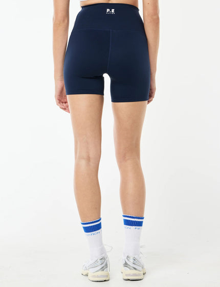 PE Nation Highgate 5" Bike Short - Dark Navy/Optic Whiteimage4- The Sports Edit