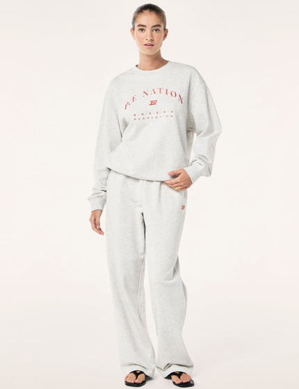 PE Nation Liberation Sweat - Light Grey Marleimages3- The Sports Edit