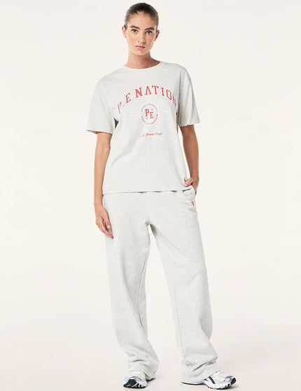 PE Nation Liberation Tee - Light Grey Marleimage3- The Sports Edit