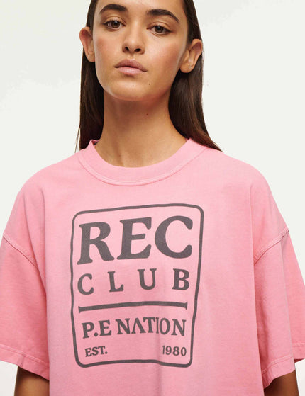 PE Nation Rally Tee - Pink Lemonadeimage3- The Sports Edit