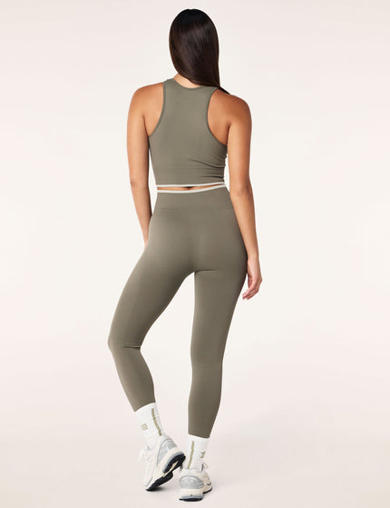 PE Nation Restore Seamless Legging - Khakiimages4- The Sports Edit